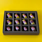The NutJob Chocolate Gift Box - Best Mom Ever - Appreciation Gift for Mothers - Almond and Chocolate Dates - 12 Pieces
